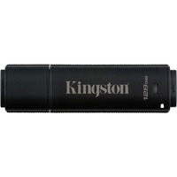 Kingston DataTraveler 4000G2DM 128 GB usb-stick Zwart, DT4000G2DM/128GB, USB-A 3.2 Gen 1