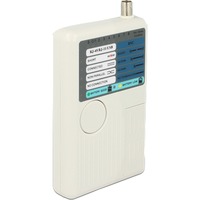 DeLOCK Kabeltester RJ45 / BNC / USB Wit