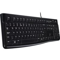 Logitech Keyboard K120 for business Zwart, BE lay-out (AZERTY), Rubberdome, 100%