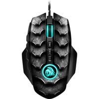 Sharkoon Drakonia II gaming muis Zwart, 100 - 15000 dpi, RGB leds