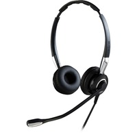 Jabra BIZ 2400 II Duo WB on-ear headset Zwart