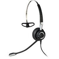 Jabra BIZ 2400 II Mono 3in1 WB on-ear headset Zwart