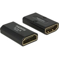DeLOCK HDMI female naar female 4K adapter Zwart