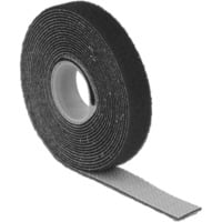 DeLOCK Hook-and-loop fasteners - 1 m kabelbinder Zwart, L 1 m x B 13 mm