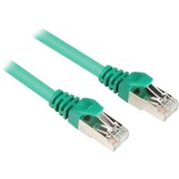 Sharkoon Cat.6 netwerkkabel Groen, 1 meter, SFTP, RJ-45