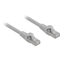 Sharkoon Cat.6a netwerkkabel Grijs, 0,5 meter, SFTP, RJ-45, Halogeenvrij