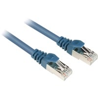 Sharkoon Netwerkkabel SFTP, RJ-45 met Cat.6 Blauw, 0,25 meter