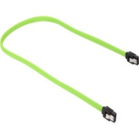 Sharkoon Sata III sleeve kabel Groen, 0,45 meter