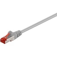 goobay Cat.6 netwerkkabel Grijs, 10 meter, S/FTP (PiMF), RJ-45