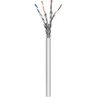 goobay Cat.6a netwerkkabel Grijs, 100 meter, S/FTP, RJ-45, Ruwe kabel