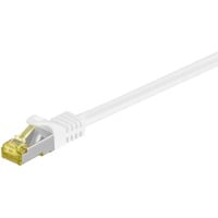 goobay Cat.7 netwerkkabel Wit, 2 meter, S/FTP, RJ-45