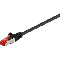 goobay Patchkabel RJ-45 S/FTP met Cat.6 Zwart, 30 meter