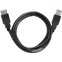 goobay USB-A 2.0 > USB-A verlengkabel Zwart, 3 meter