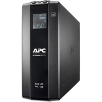 APC Back-UPS Pro 1600VA, LCD ups Zwart, 8x C13, BR1600MI