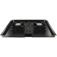 DSI Fan-pakket met 2 ventilatoren - DS-FT60 koeling Zwart, 410 x 44 x 330 mm, voor 600 mm diepe serverkasten