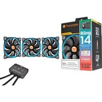 Thermaltake Riing 14 LED RGB (3 Fan Pack) case fan 4-Pin PWM aansluiting