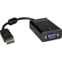 DeLOCK DisplayPort 1.2 (male) naar VGA (female) adapter Zwart, 12 centimeter