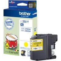 Brother Originele LC-22UY gele inktcartridge Geel