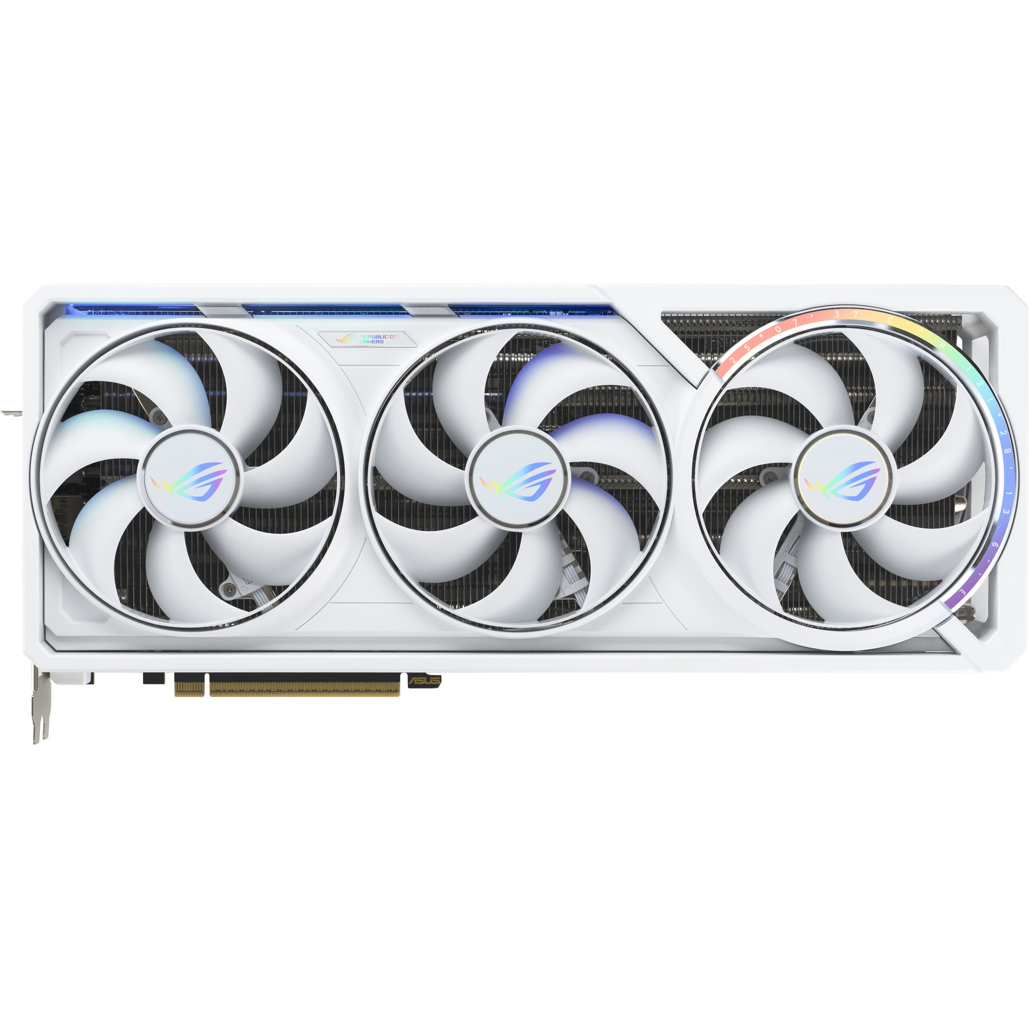ASUS GeForce RTX 5080 ROG ASTRAL GAMING WHITE Edition grafische kaart Wit, DLSS 4, 3x DisplayPort, 1x HDMI 2.1