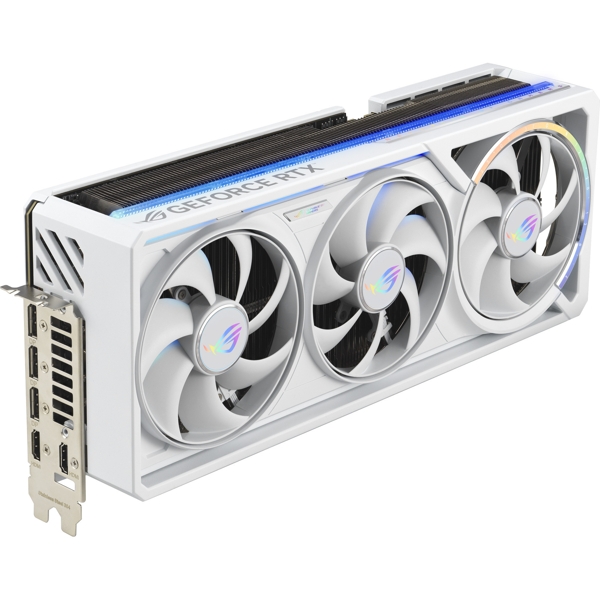 ASUS GeForce RTX 5080 ROG ASTRAL GAMING WHITE Edition grafische kaart Wit, DLSS 4, 3x DisplayPort, 1x HDMI 2.1