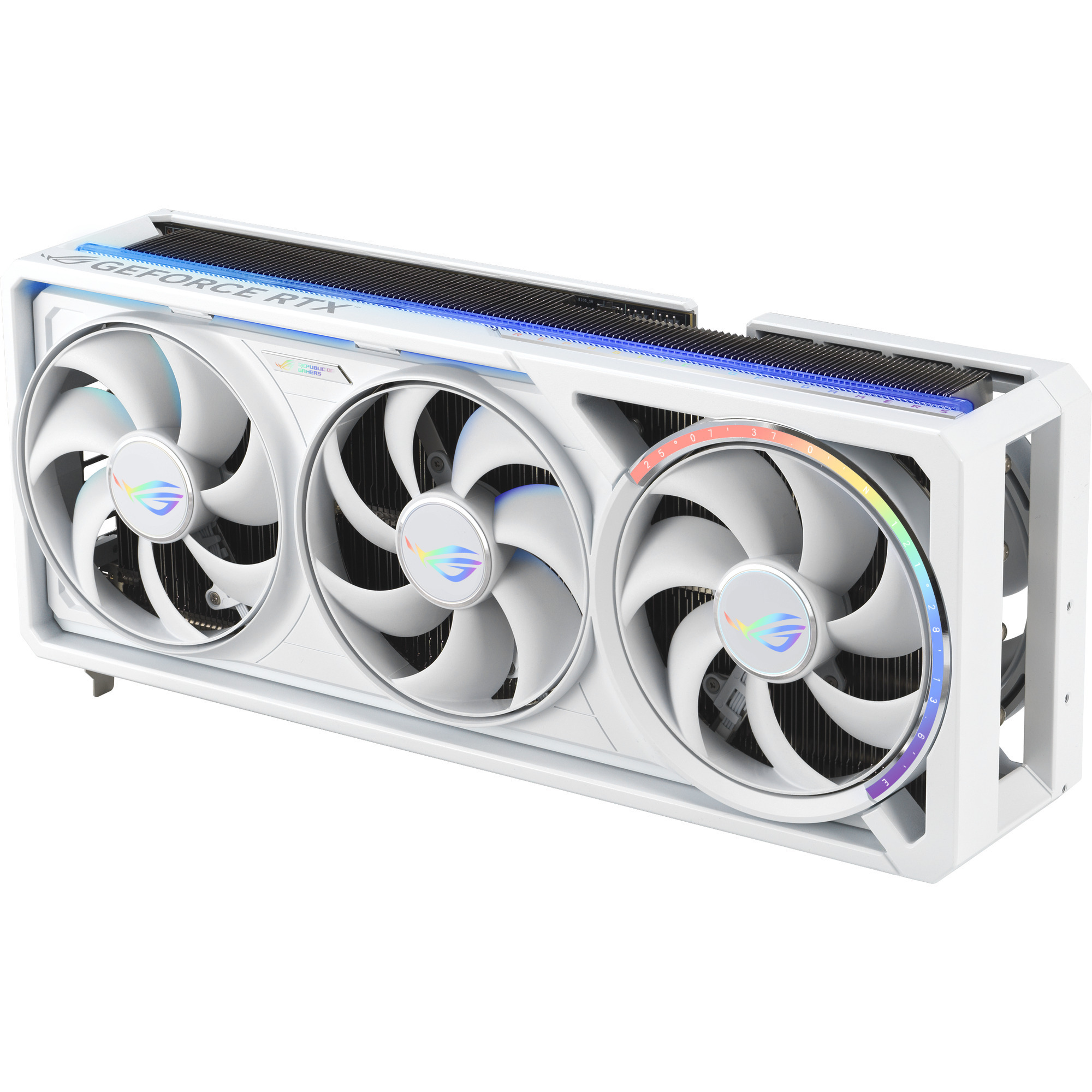 ASUS GeForce RTX 5080 ROG ASTRAL GAMING WHITE Edition grafische kaart Wit, DLSS 4, 3x DisplayPort, 1x HDMI 2.1