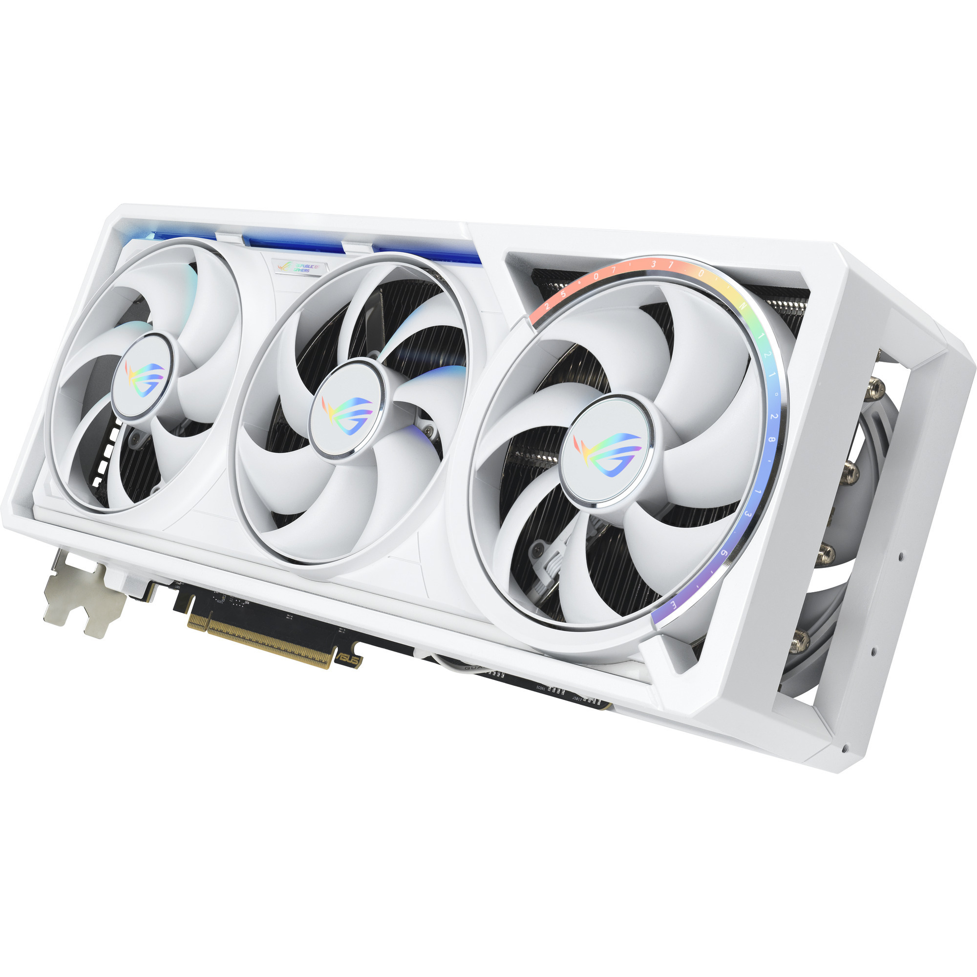 ASUS GeForce RTX 5080 ROG ASTRAL GAMING WHITE Edition grafische kaart Wit, DLSS 4, 3x DisplayPort, 1x HDMI 2.1