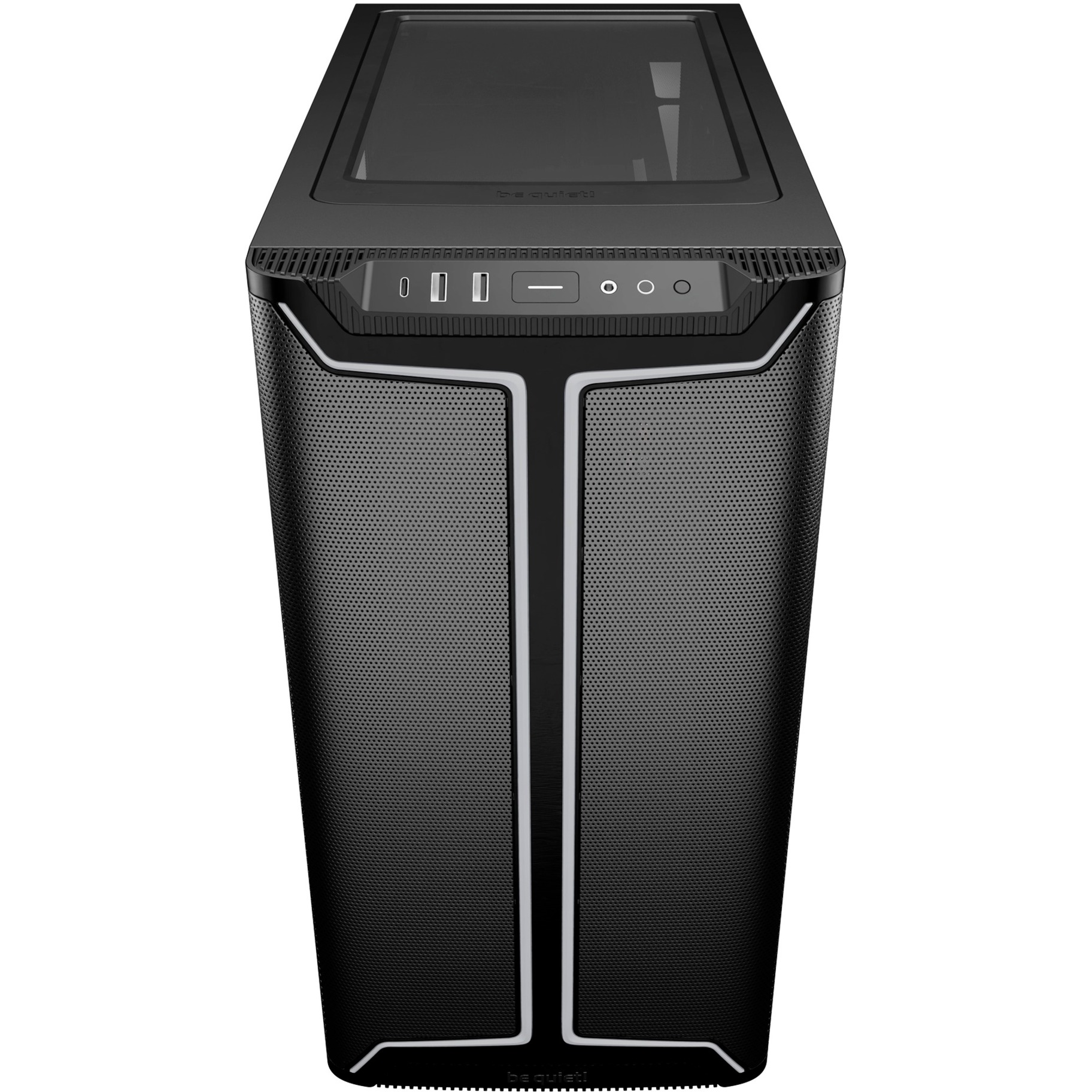 be quiet! PURE BASE 501 DX midi tower behuizing Zwart | 2x USB-A | 1x USB-C | RGB | Tempered Glass