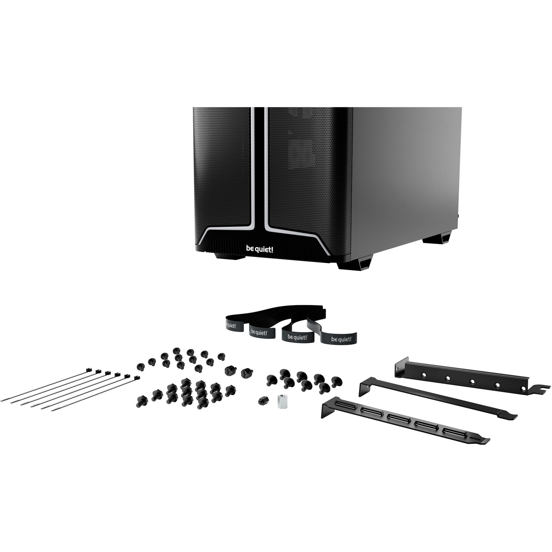 be quiet! PURE BASE 501 DX midi tower behuizing Zwart | 2x USB-A | 1x USB-C | RGB | Tempered Glass