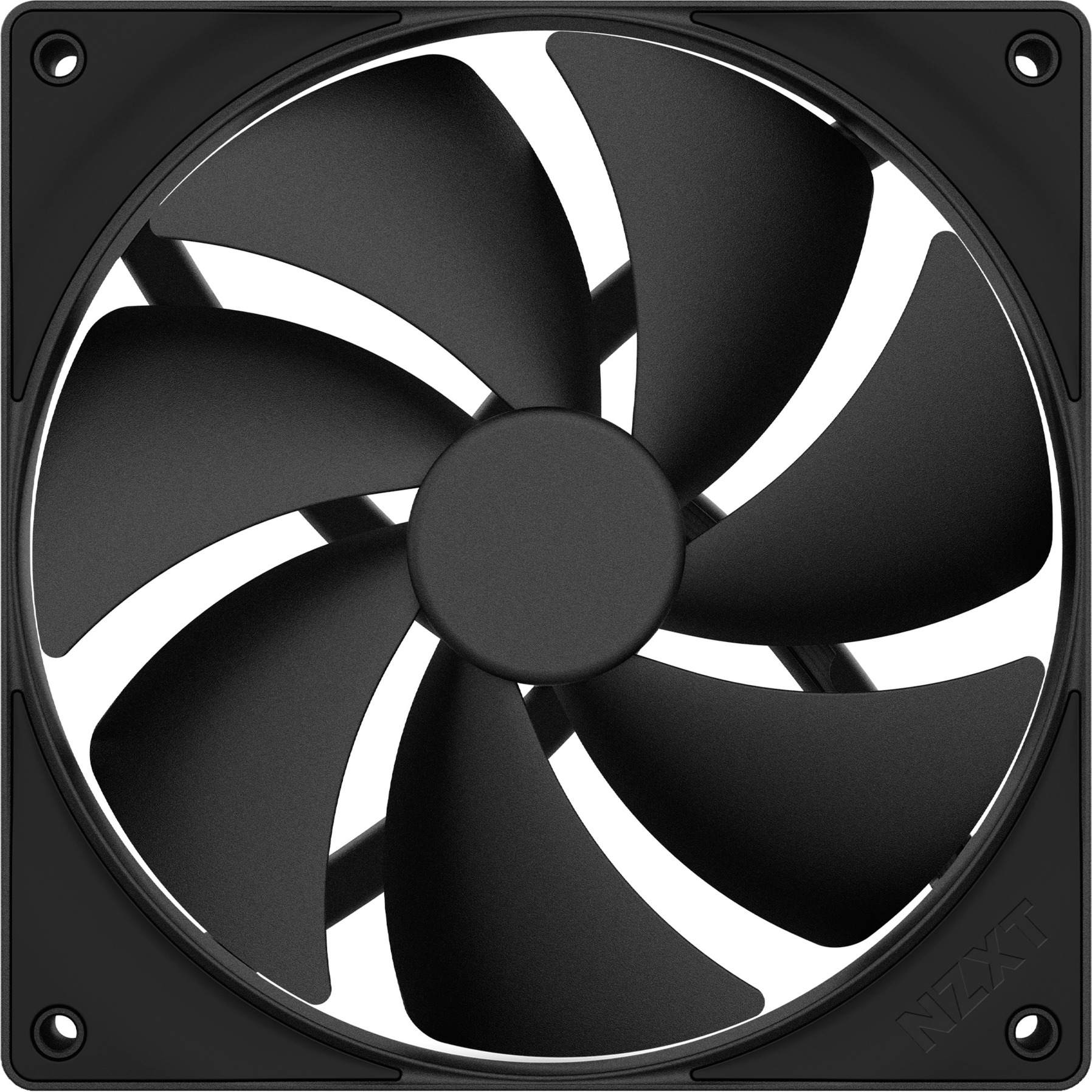 NZXT F140P case fan Zwart