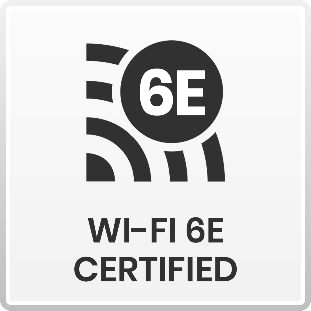 Deze laptop is voorzien van Wi-Fi 6E.